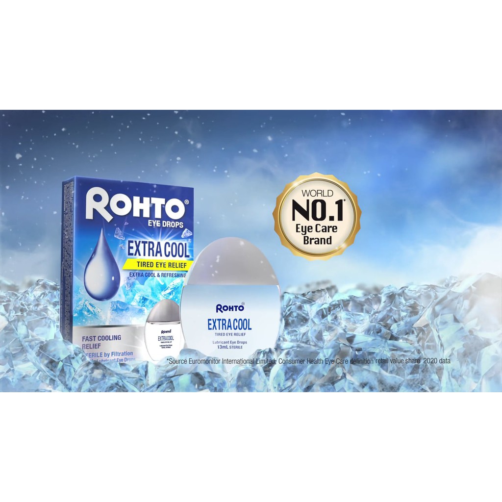 ROHTO EXTRA COOL EYE DROPS 13ML | Shopee Malaysia