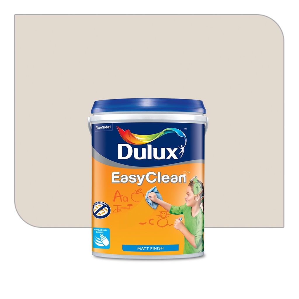 Dulux Easy Clean Interior Wall Paint (Pastel Warm Neutral Colours, 5L