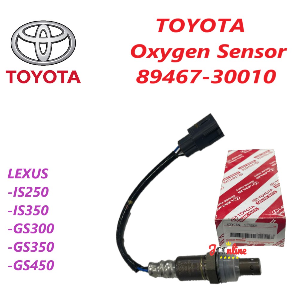 Toyota Oxygen Sensor 89467 30010 Lexus Is250 Is350 Gs300gs350gs450 Shopee Malaysia 7257