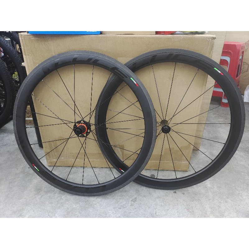(Ready Stock) LUCE Carbon Wheelset 50mm for Rim Brake , Ceramic Bearing ...