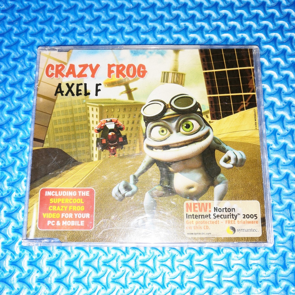 [CD Single] Crazy Frog - Axel F [2005] Maxi-Single Enhanced CD Shopee