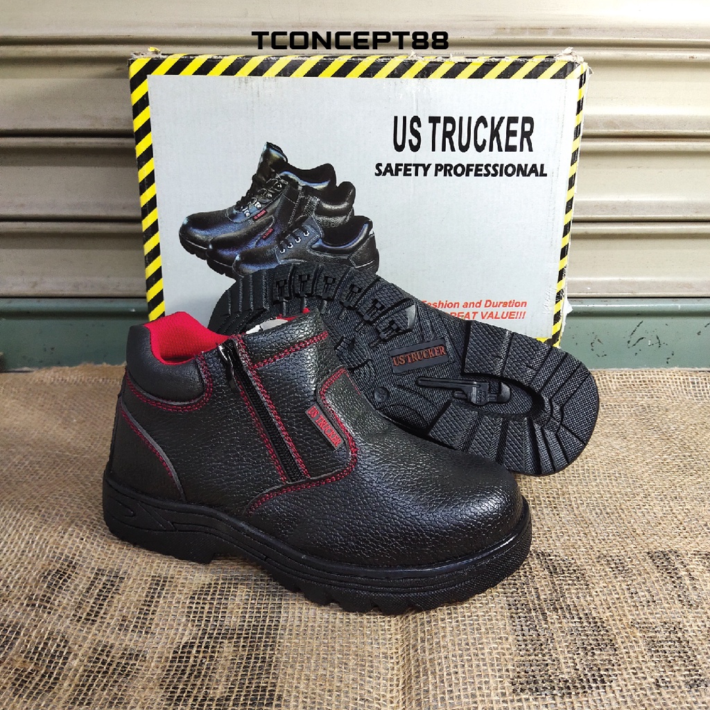 Us trucker 2025 safety shoes