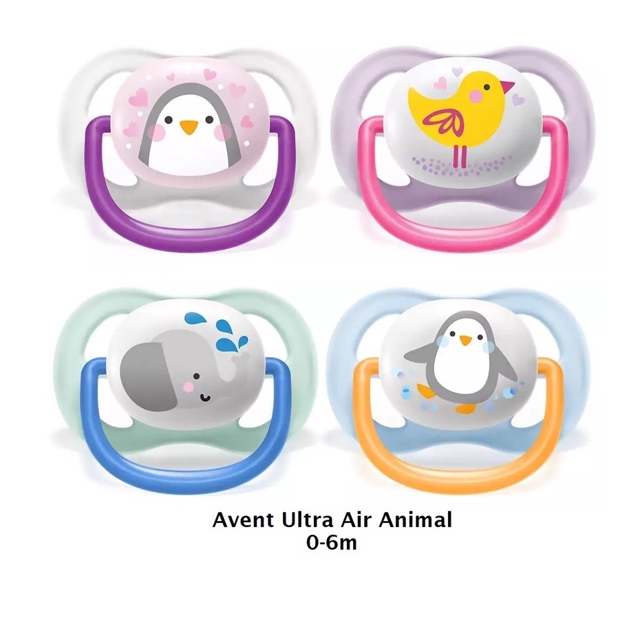 Philips Avent Ultra Air Silicone Soother 0 - 6 M