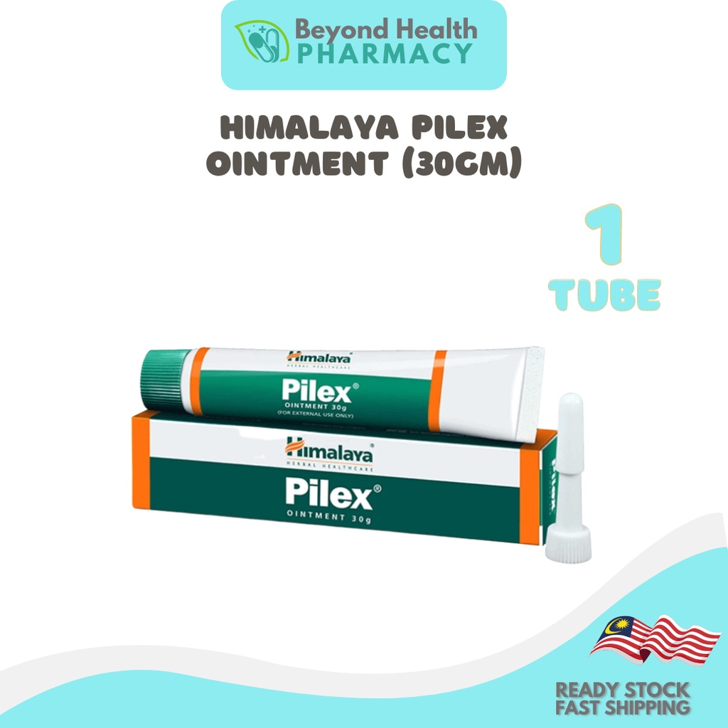 HIMALAYA PILEX OINTMENT 30G (Piles, Hemorrhoids, Rectal bleeding ...