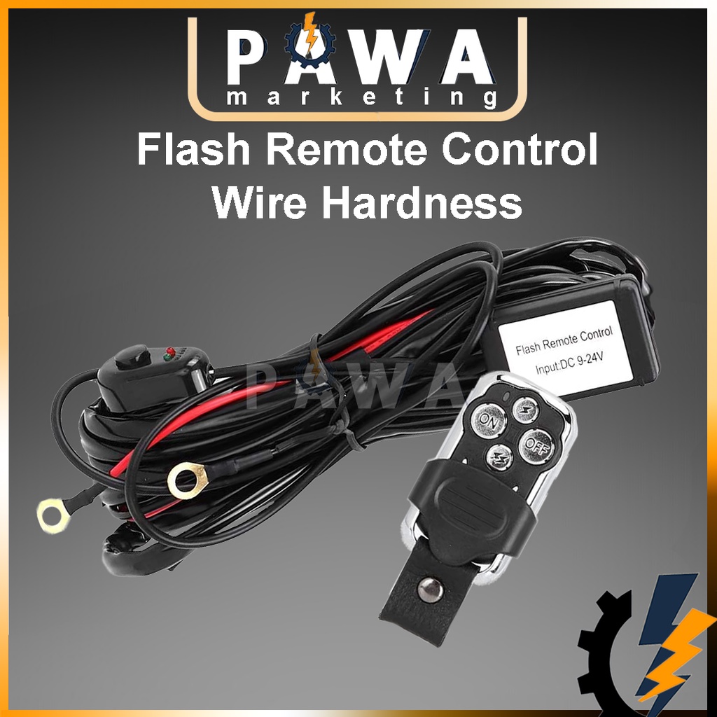Votec Flash Control Wiring Harness Head Fog Light Wire Cable Switch ...
