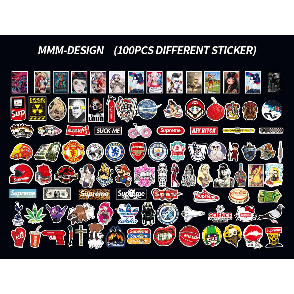 PHILIPPINES NO.1 100 Pcs Stickers Waterproof Sticker Decal Vinyl ...