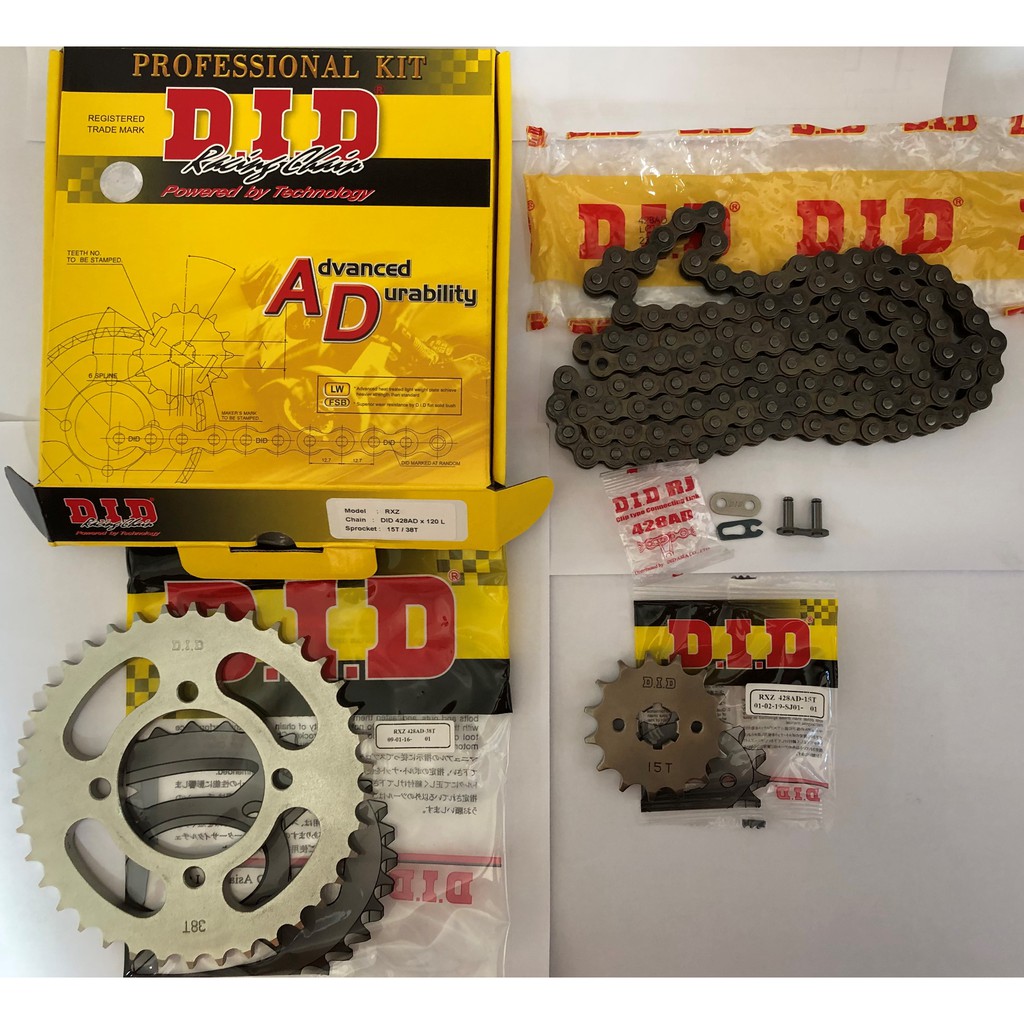 Yamaha rxz on sale chain sprocket