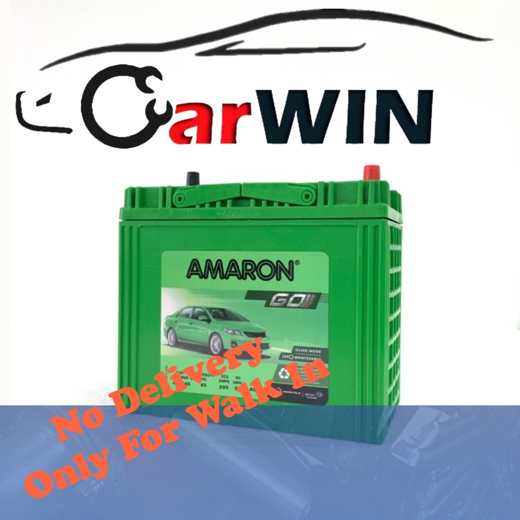 NS40ZL 38B20L Car Battery Amaron Go For Perodua(myvi, Bezza, Axia ...