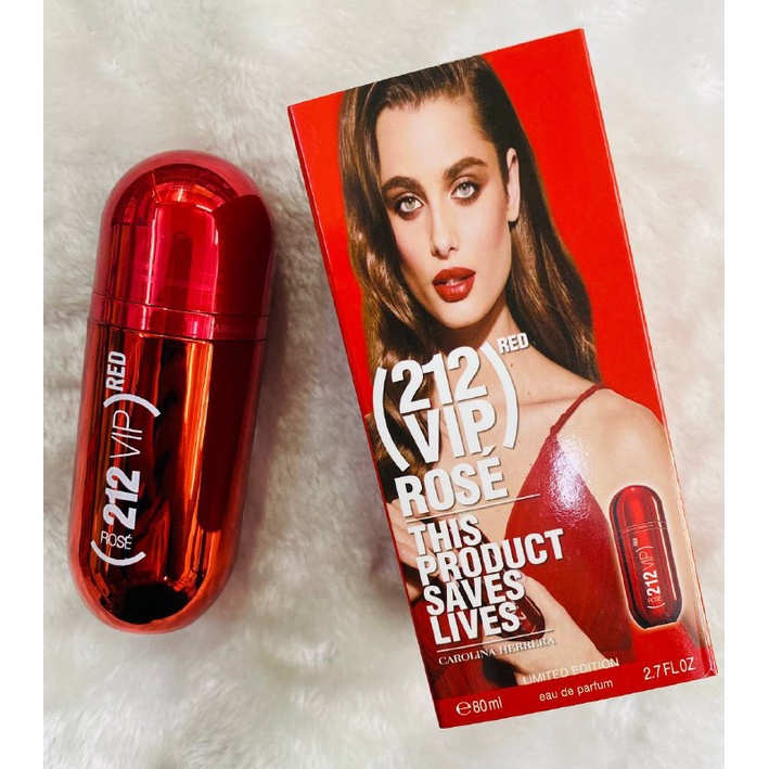 (HIGH_QUALITY) 212 RED VIP ROSE EDP 80ML (FOR WOMEN) | Shopee Malaysia