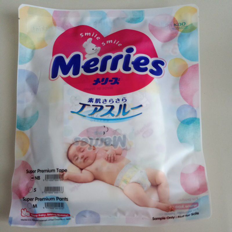 🎀Apr 18 Jualan Raya🎀Merries Super Premium Tape Baby Diapers Newborn ...