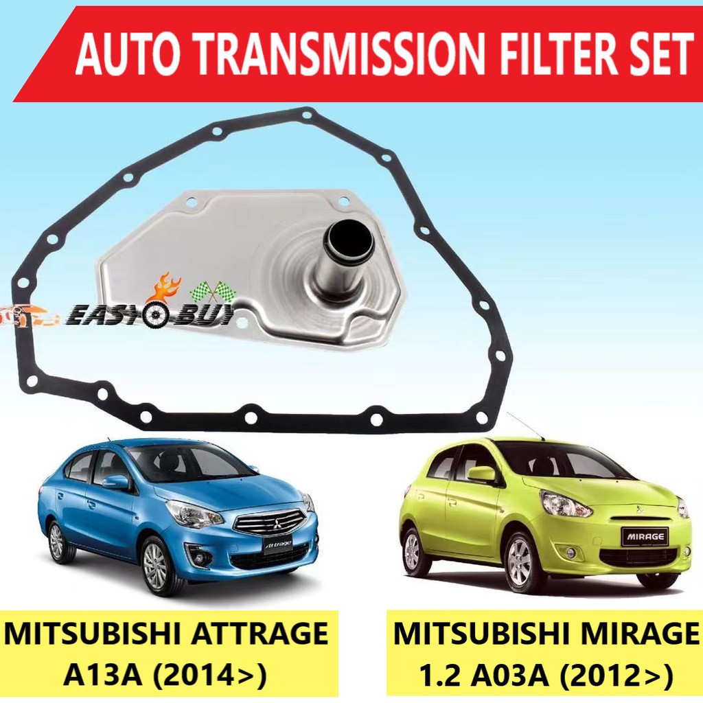 ATF A/T AT CVT AUTO TRANSMISSION FILTER SET MITSUBISHI MIRAGE 1.2