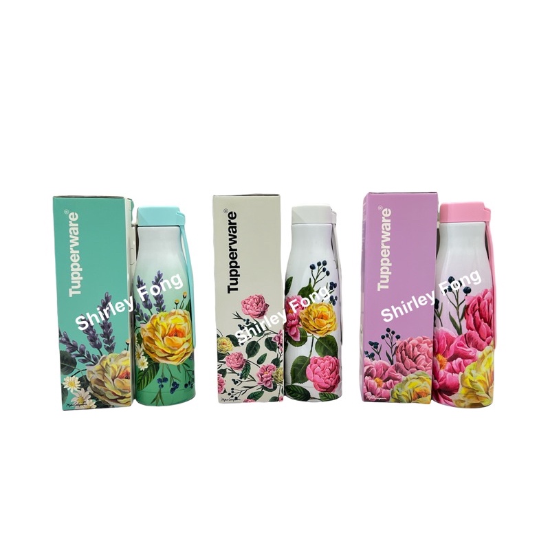 Tupperware Love Blooms Fashion Flask 400ml 1pc | Shopee Malaysia