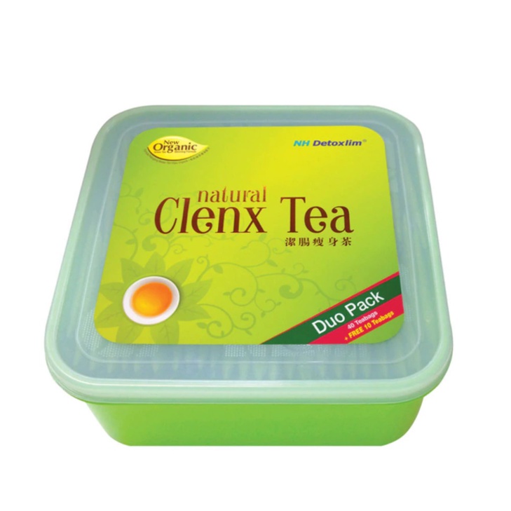 NH Detoxlim Natural Clenx Tea Duo Pack (3g x 40's + 10's + 5's) / (120 ...
