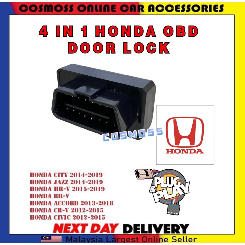 OBD Door Lock for Honda City Jazz HRV BRV Accord CRV Civic Shopee