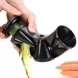 Spiralizer Vegetable Cutter for Electric Drill 3-Blade Food Processor Spiral  Slicer Zucchini Cucumber Carrot Mandoline Slicer