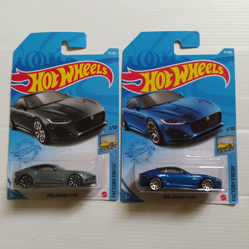 Hot Wheels 2020 Jaguar F-Type – Factory Fresh 1/10 Series, Blue Die-Cast Car (25/250) - View #5