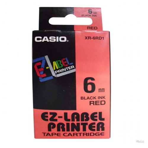 [100 Original] Casio EZLabel Printer Tape Cartridge 6mm x 8Meter