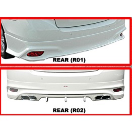 Toyota vios ncp150 2013 - 2017 RL front side rear skirt diffuser glass ...