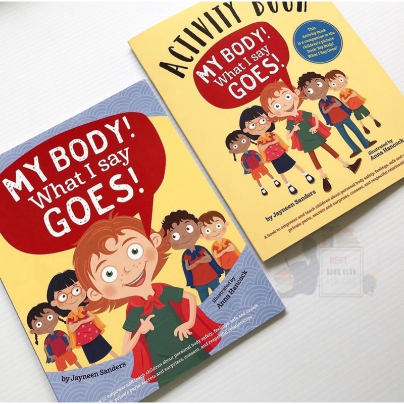 My Body! What I Say Goes Set [Picture + Activity] | Shopee Malaysia
