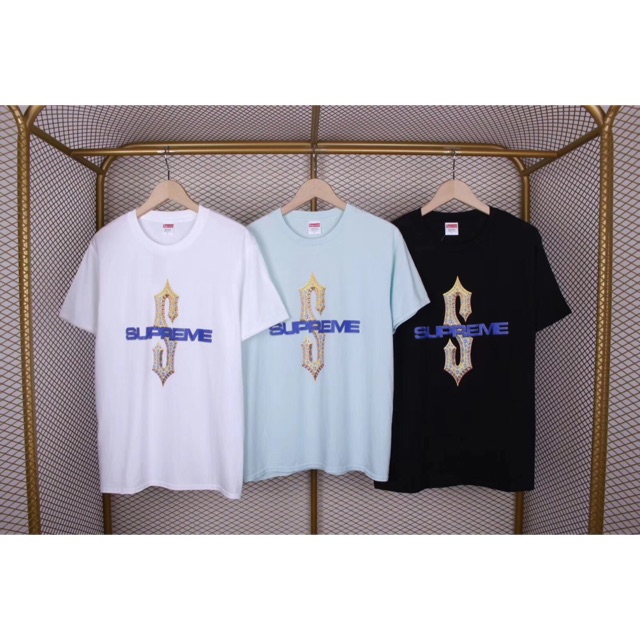 Supreme diamond hotsell tee white