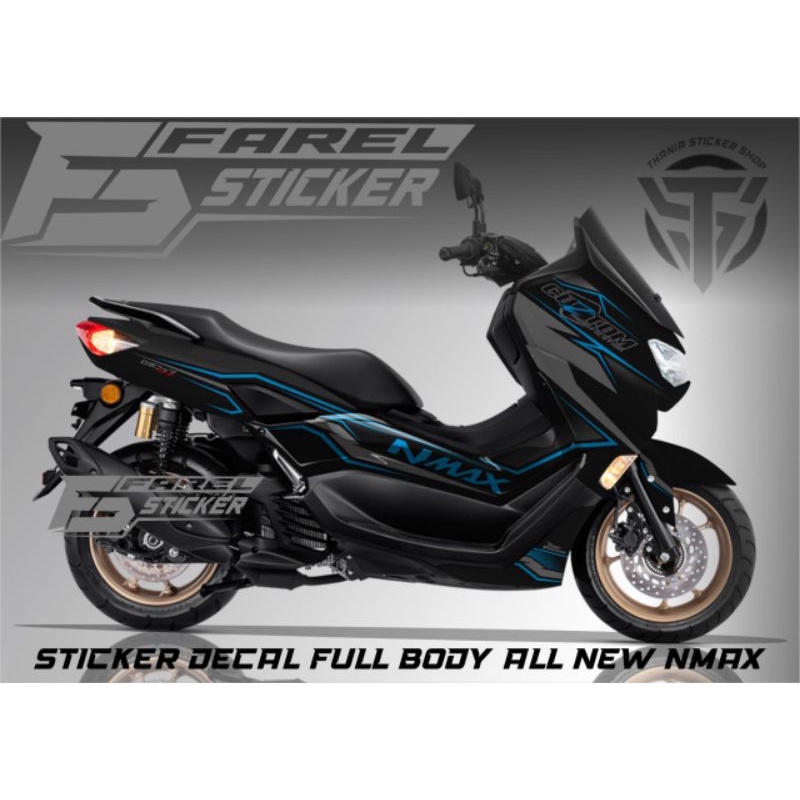 Yamaha nmax new 2021 full body sticker decal, nmax decal variation ...