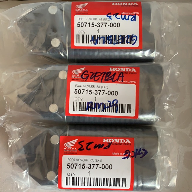 HONDA EX5 DREAM REAR FOOTREST STAND KAKI BELAKANG EX5 DREAM 100