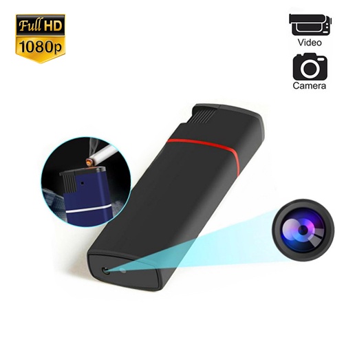 Mini hidden spy camera 2024 lighter