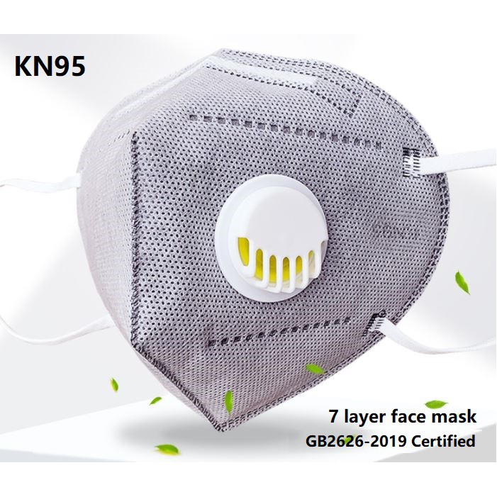 KN95 Face Mask 7 Layers Layers FFP2 Protection CE Certification With ...