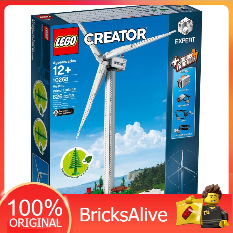 LEGO CREATOR Expert Vestas Wind Turbine 10268 | Shopee Malaysia