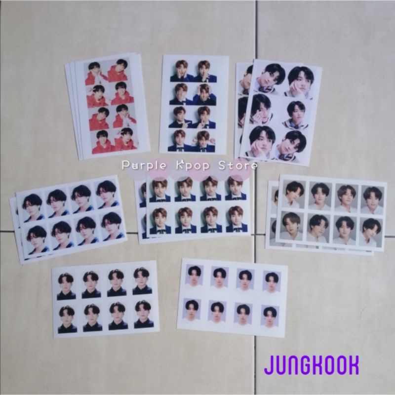[READY STOCK] BTS JUNGKOOK ID PHOTO UNOFFICIAL Shopee Malaysia