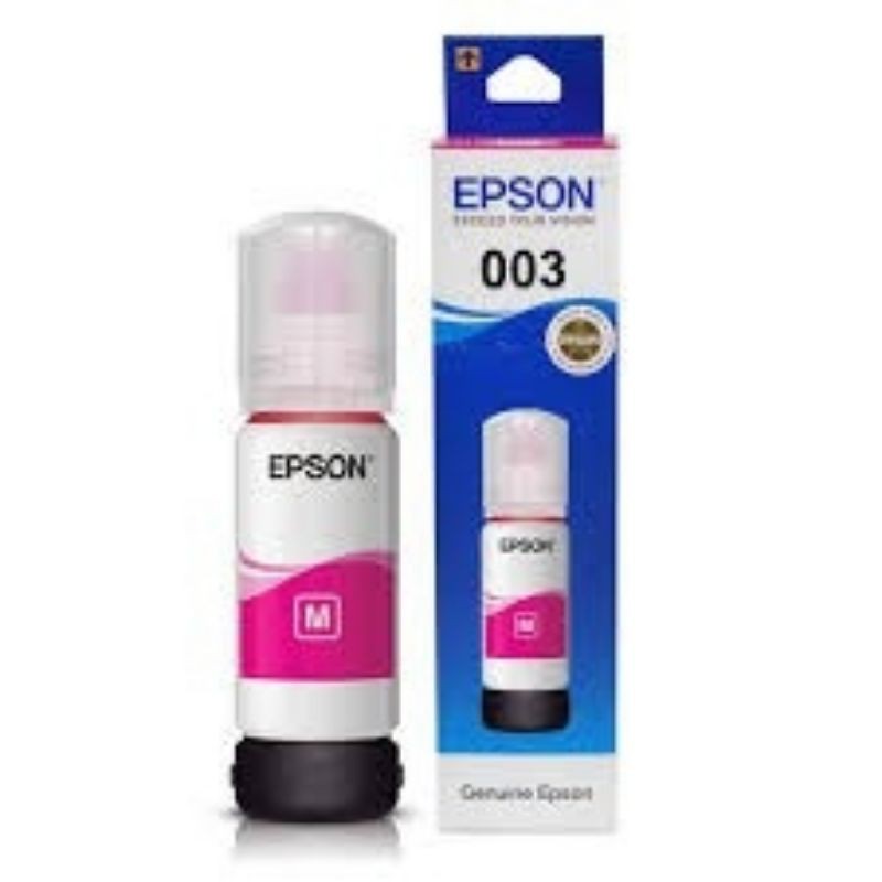 EPSON 003 T003 ORIGINAL REFIL INK BLACK C,M,Y FOR PRINTER L3110 L3150 ...