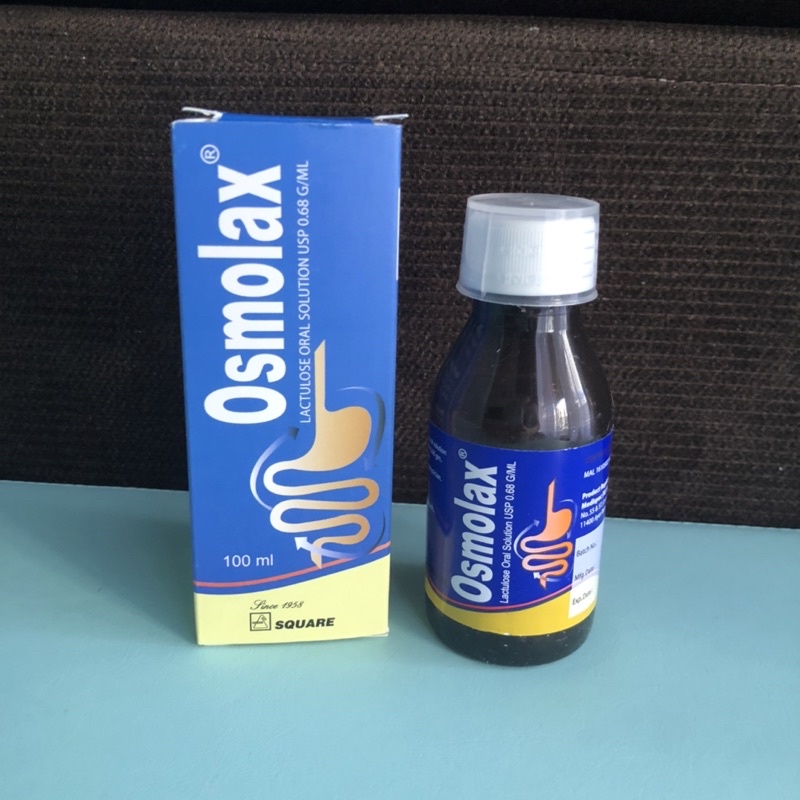 Osmolax Lactulose Syrup 100ml for constipation (Stool Softener) Exp
