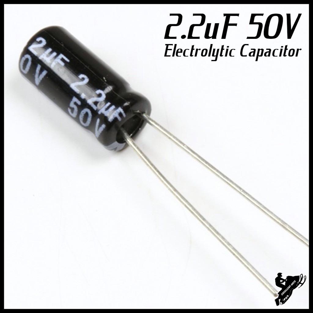 2.2uF 50V Electrolytic Capacitor | Shopee Malaysia