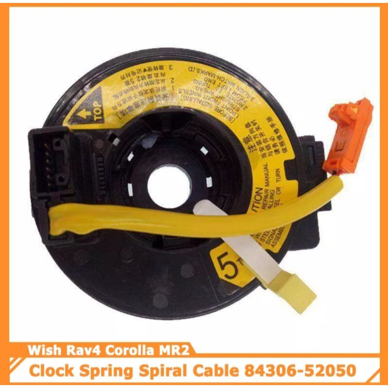 clock spring 6pin vios ncp42, altis zze121, camry acv30, wish ane,zne10 ...