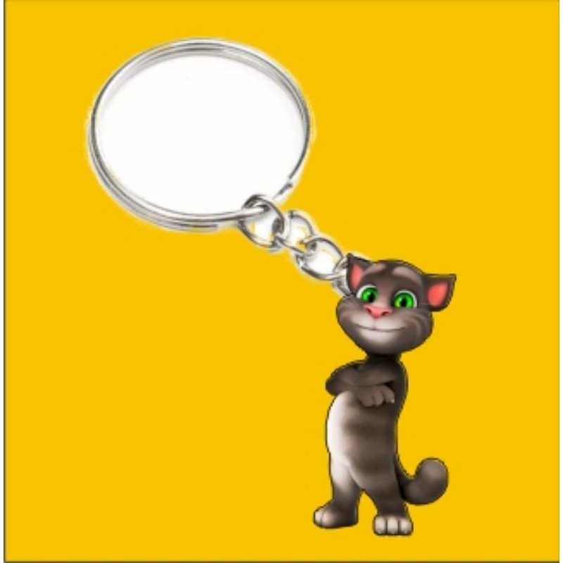 {belilokal} talking tom keychain (1pc) | Shopee Malaysia