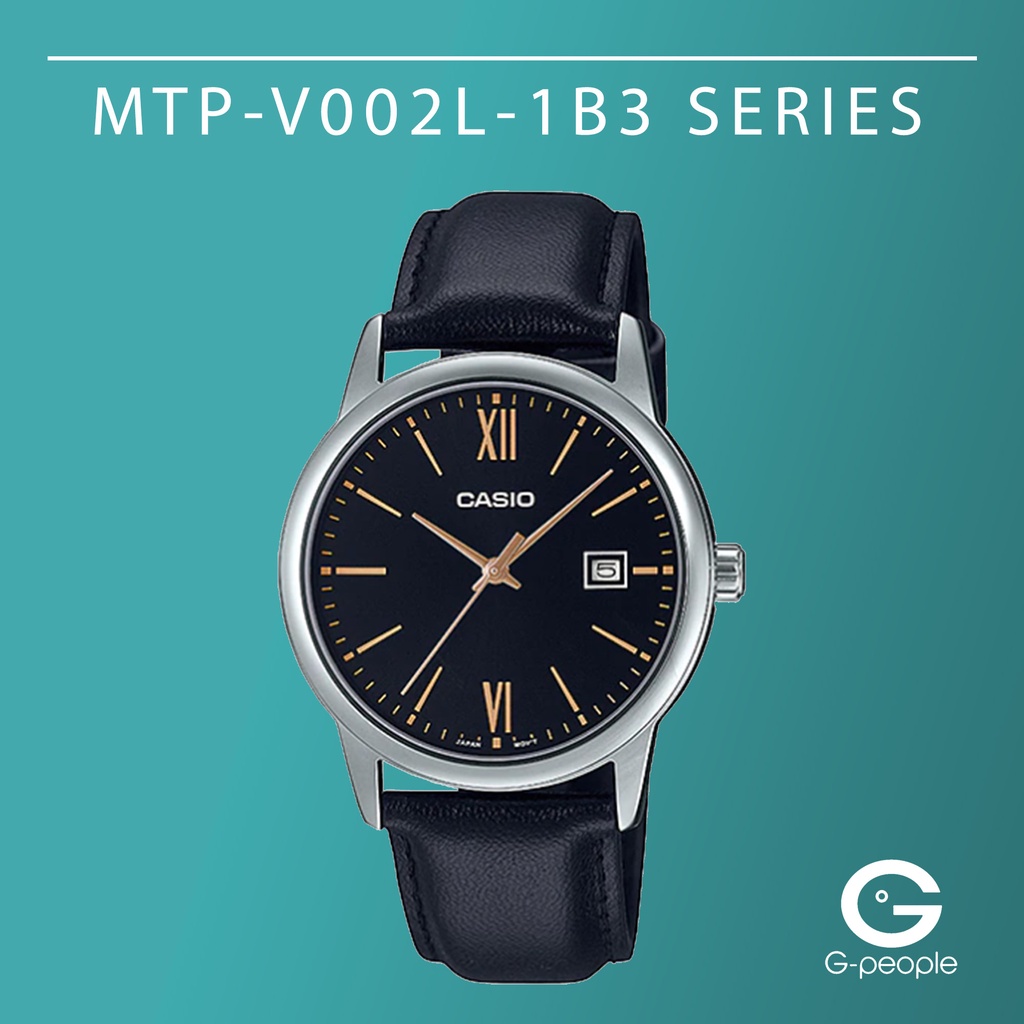 MTP-V002L-1B3V / MTP-V002L-1B3 / MTP-V002L MEN'S WATCH 100% ORIGINAL ...