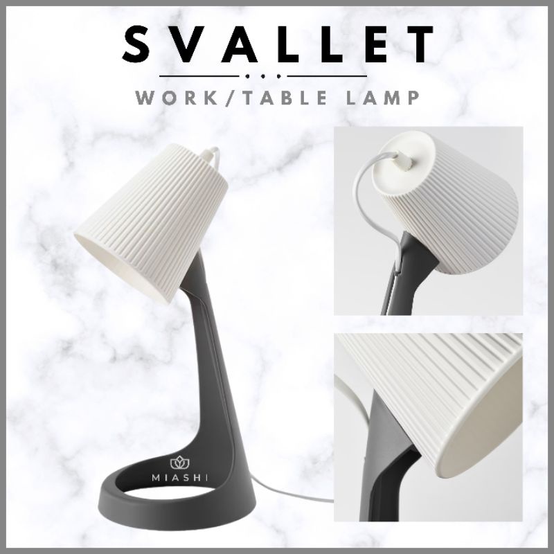IKEA SVALLET Work lamp, table lamp, lampu meja, lampu kerja, RYET