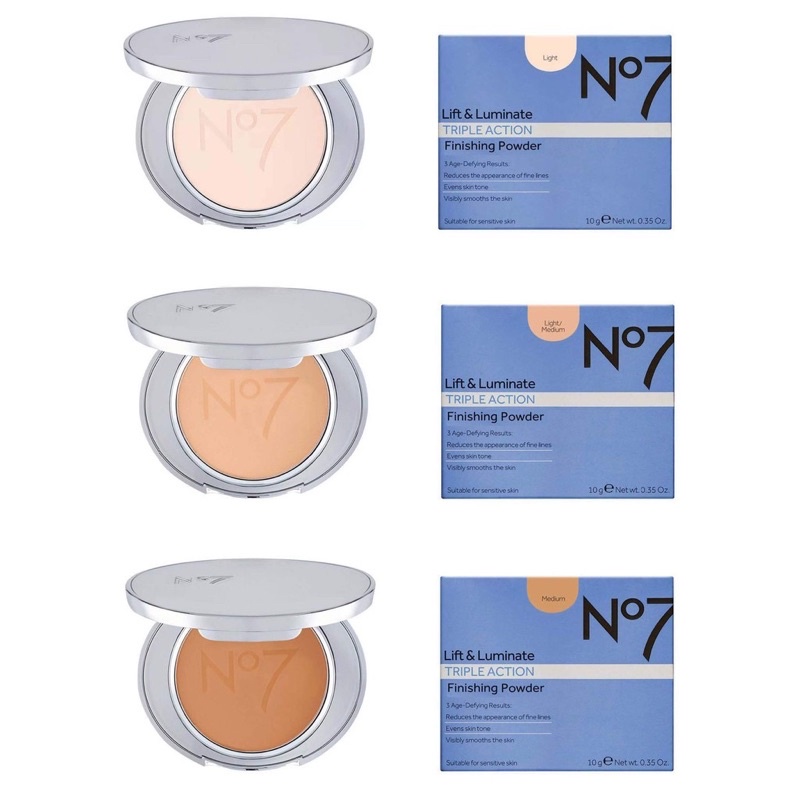 No7 Lift & Luminate Triple Action Powder Coating | Shopee Malaysia