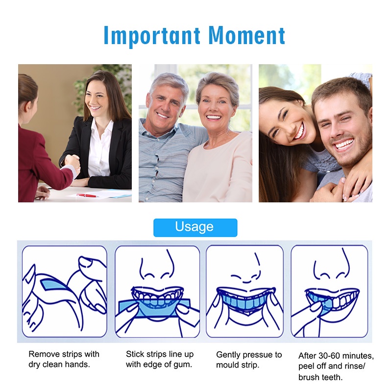 🔥Whitening Teeth Stick🔥9D Whitening Gel Teeth Strips Remove Stain Oral ...