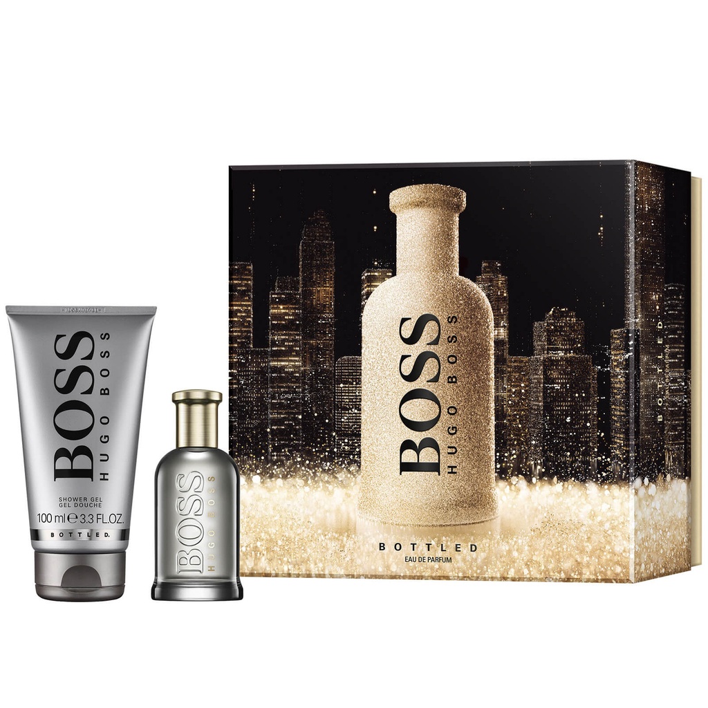 ORIGINAL Hugo Boss Bottled Eau De Parfum 50ML EDP Perfume Gift Set ...