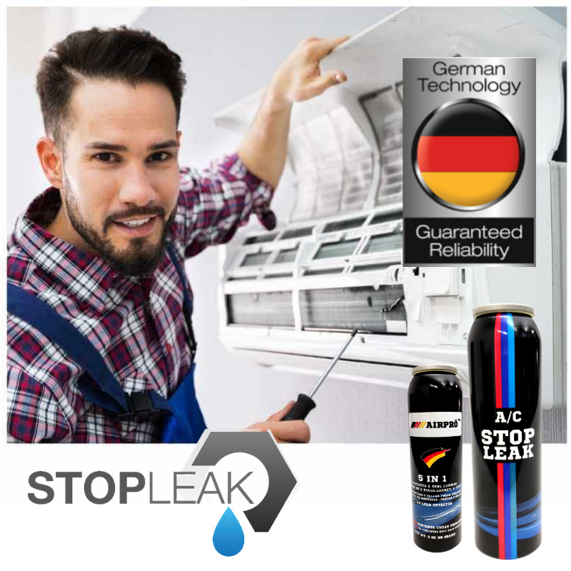 AIRPRO AC Stop Leak for Air Conditioner Refrigerator Freezer @ Leak