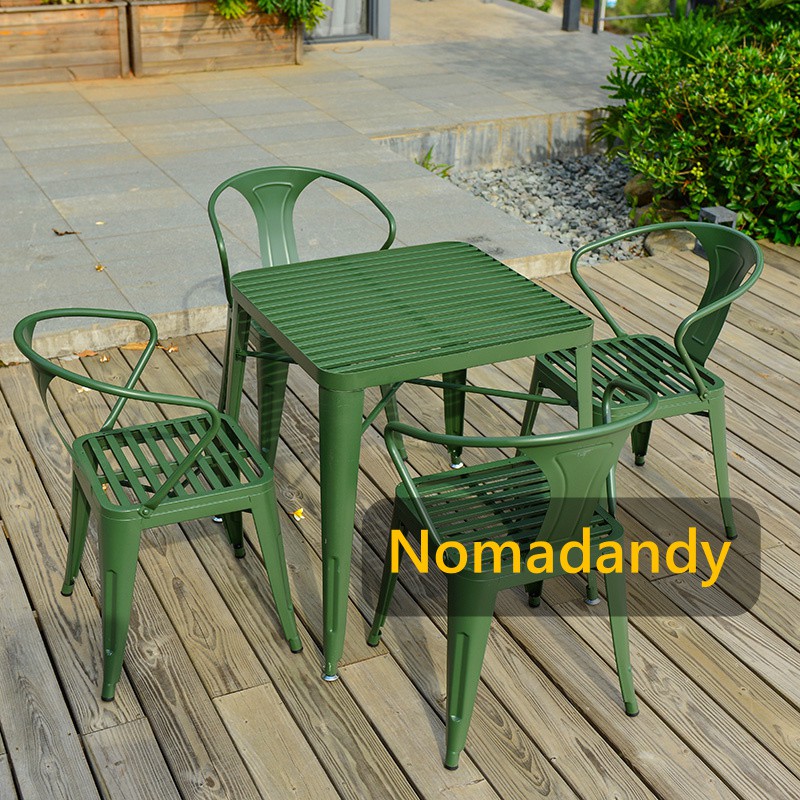 Villa Garden Outdoor Desk and Chair Combination Leisure Openair