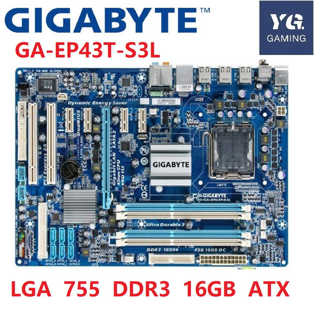 Socket 775 motherboard on sale ddr3