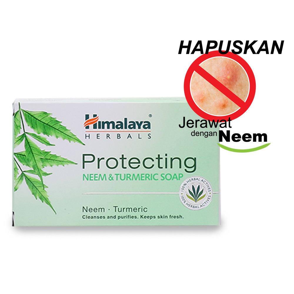 Himalaya Protecting Neem And Turmeric Hfmd Soap G Shopee Malaysia