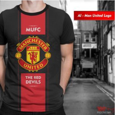 Mu Print 3d Football Shirt Logo New | Shopee Malaysia