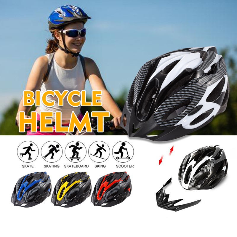 Helmet basikal hot sale shopee