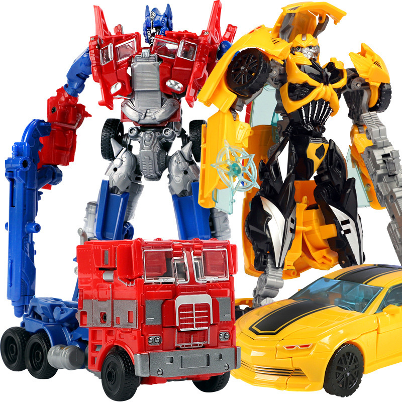 Transformers model Optimus Prime Bumblebee car robot toy Shopee