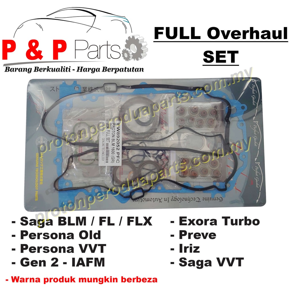 Overhaul on sale gasket set