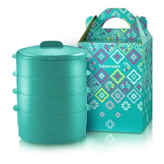 Tupperware Steam It with Gift Box (4 Tiers Layers) | Shopee Malaysia