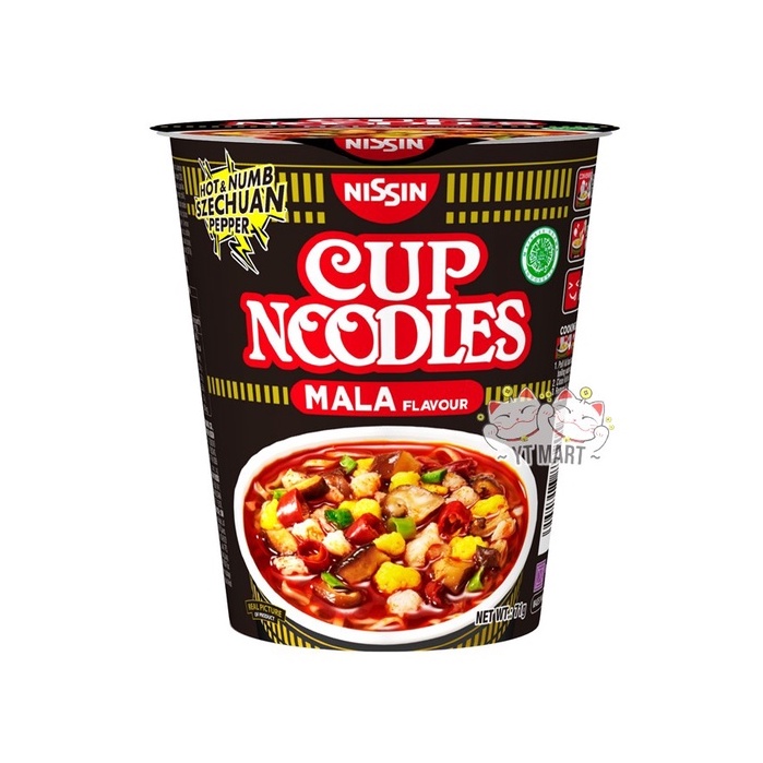 Nissin Cup Noodles Mala Flavour | Shopee Malaysia